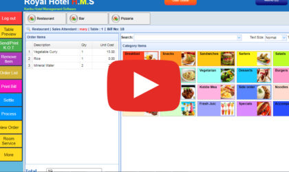 Points of sale module presentation